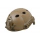 Шлем Umbrella Helmet - High Version - FAST PJ-type Round Hole Tan (WoSport)